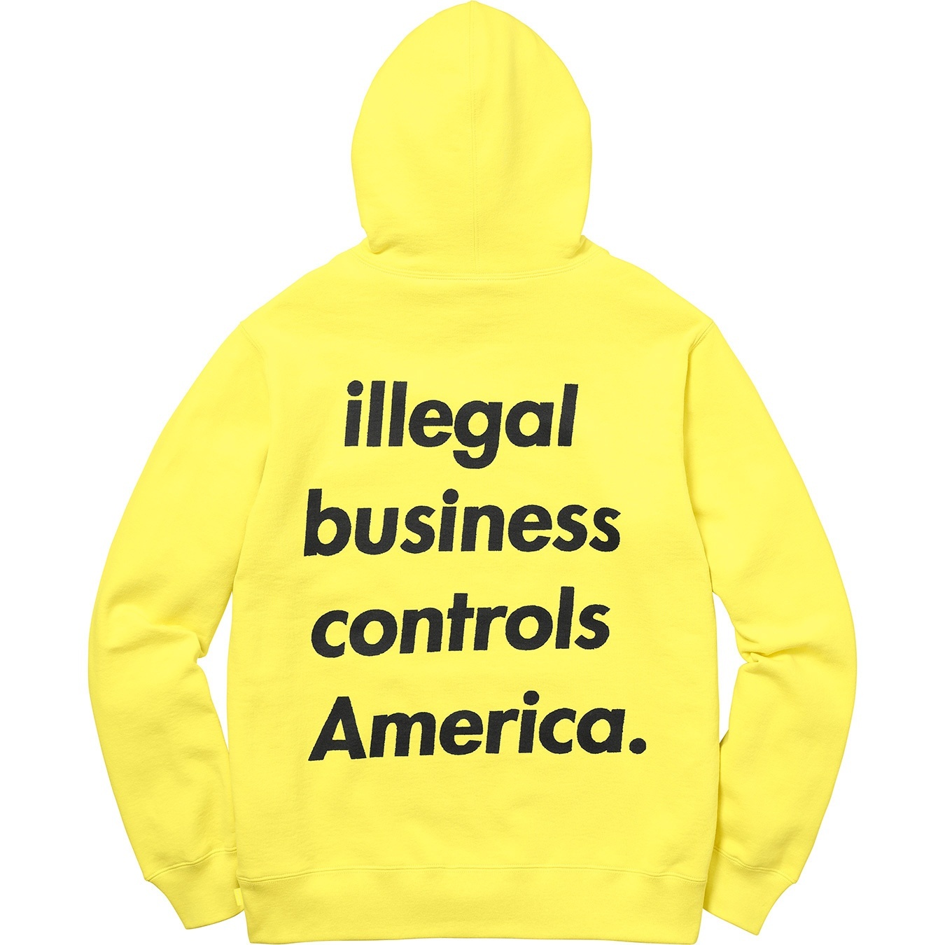 Illegal Business Hooded Sweatshirt view 8